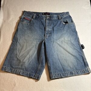 U.S. Polo Assn.‎ Jeans Co. Shorts Mens 38 Denim Carpenter Relaxed Fit Y2K
